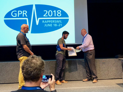 GPR2018 Young Scientist winner